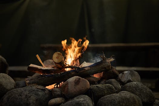 Cozy Forest Night at Pineshade Retreat