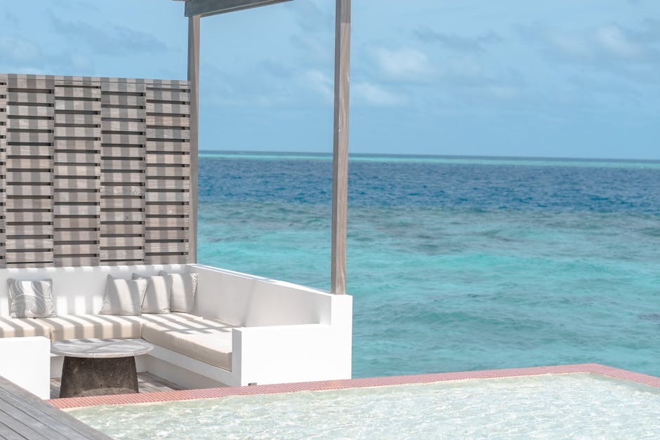 Bali Beach Villas With Ocean Ceilings and Sky Lounges