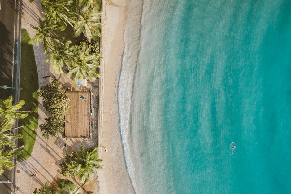 Hawaii Oceanfront Villas With Firelight Decks and Palm Paths