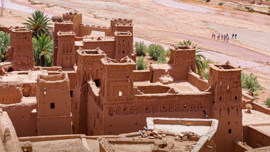 Morocco Desert Villas With Star Hammocks and Lantern Walls