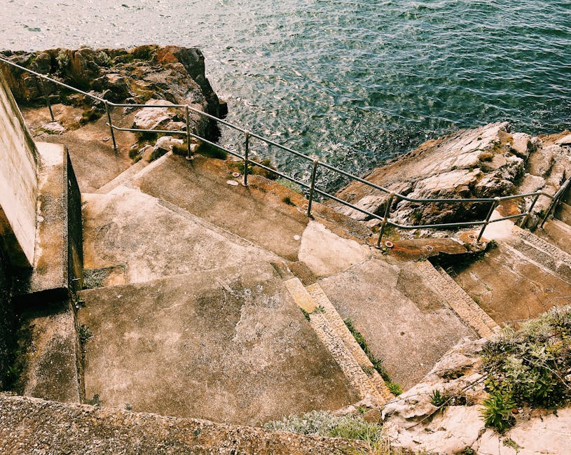 Seychelles Cliff Villas With Coral Steps and Ocean Beds