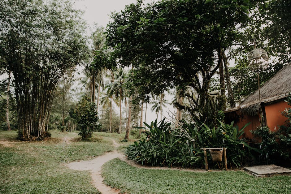 Bali Jungle Hotels With Bamboo Ceilings and Fire Floors