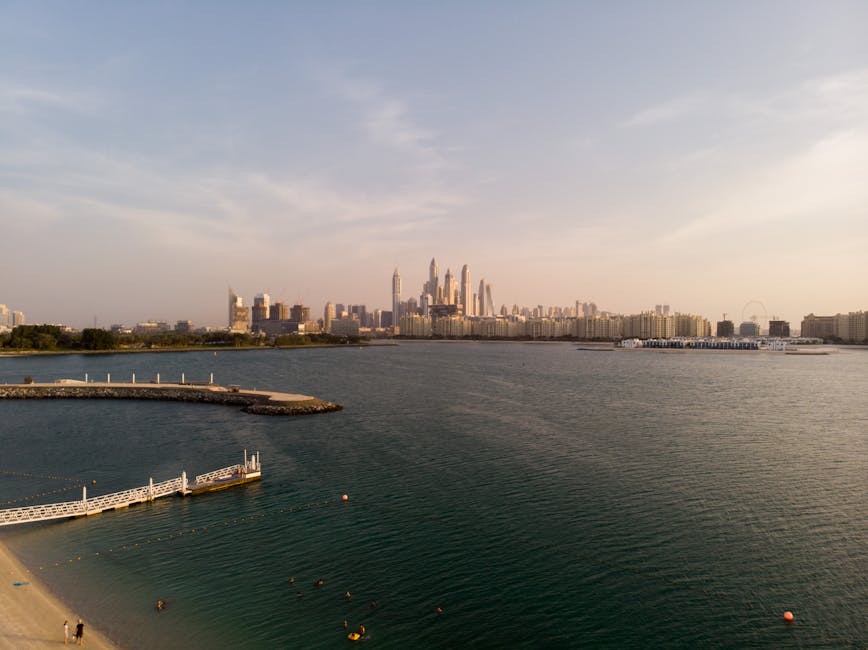 Dubai Sky Hotels With Infinity Balconies and Golden Pools