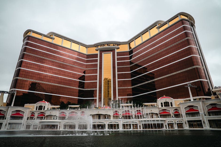 Dubai Skyline Hotels With Gold Paths and Glass Ceilings