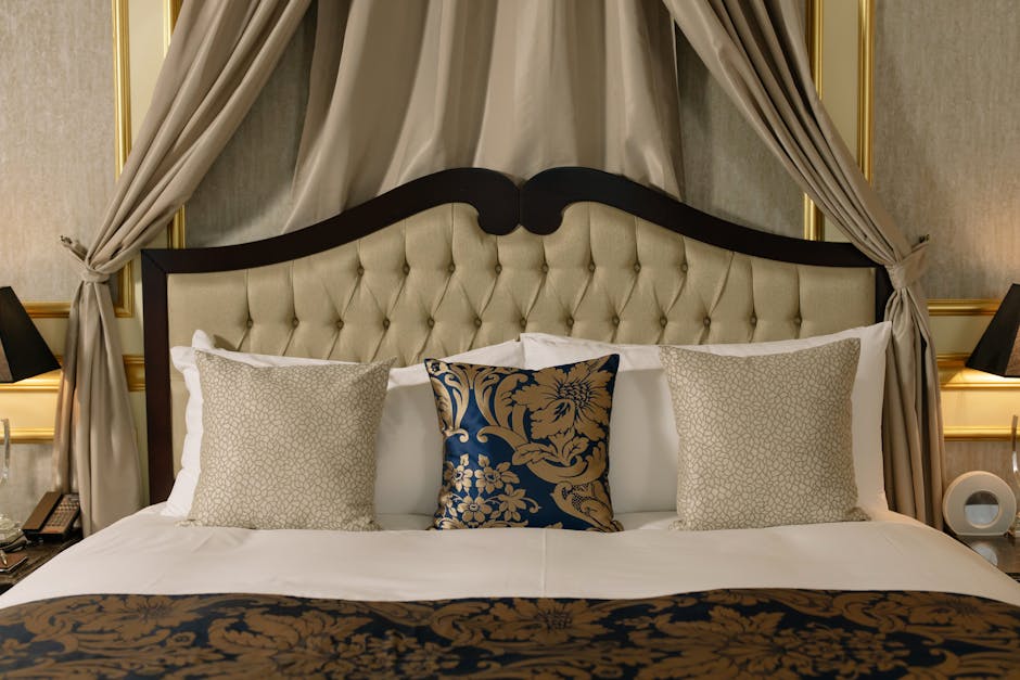 Paris Golden Hotels With Balcony Floors and Velvet Walls