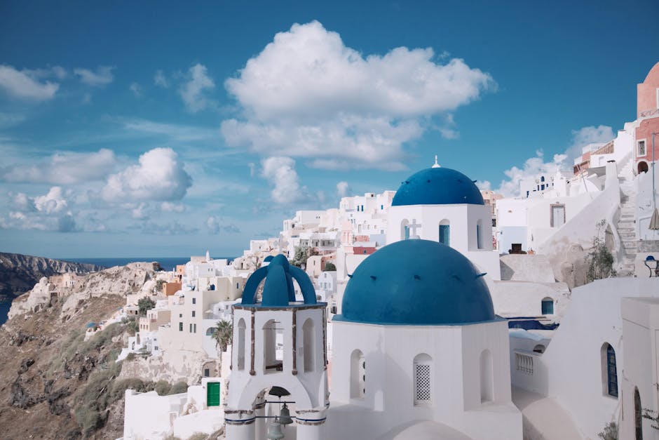 Santorini Dome Hotels With Infinity Walls and Sea Ceilings